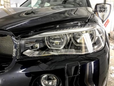 Бронирование фар BMW X5 - Защита фар | Фото